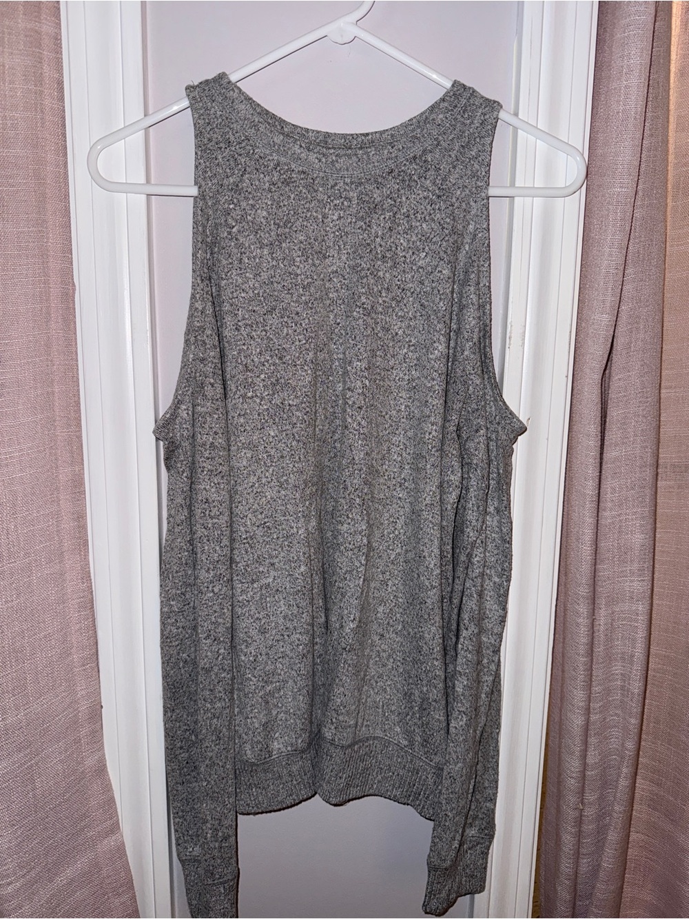 Abercrombie & Fitch Heather Gray Sleeveless Knit Tank